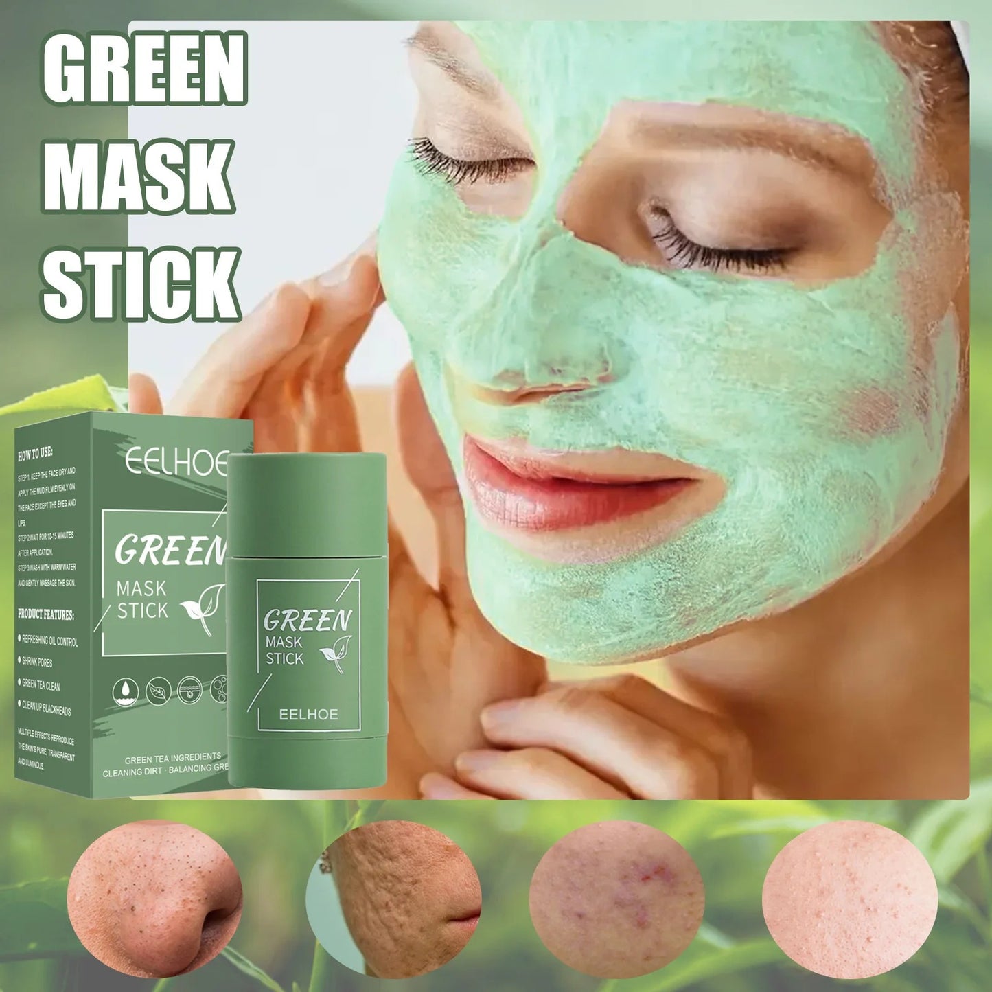 Green Tea Pore Detox Mask – 40g