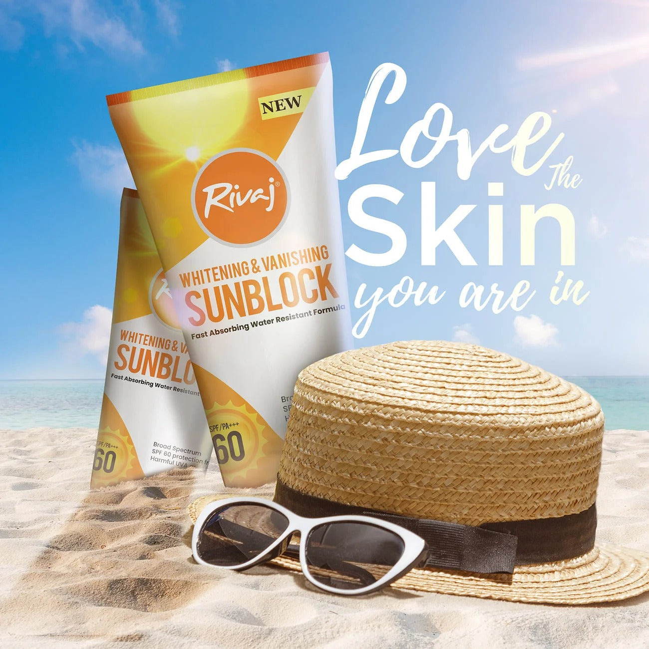 SPF 60 Whitening Sunblock