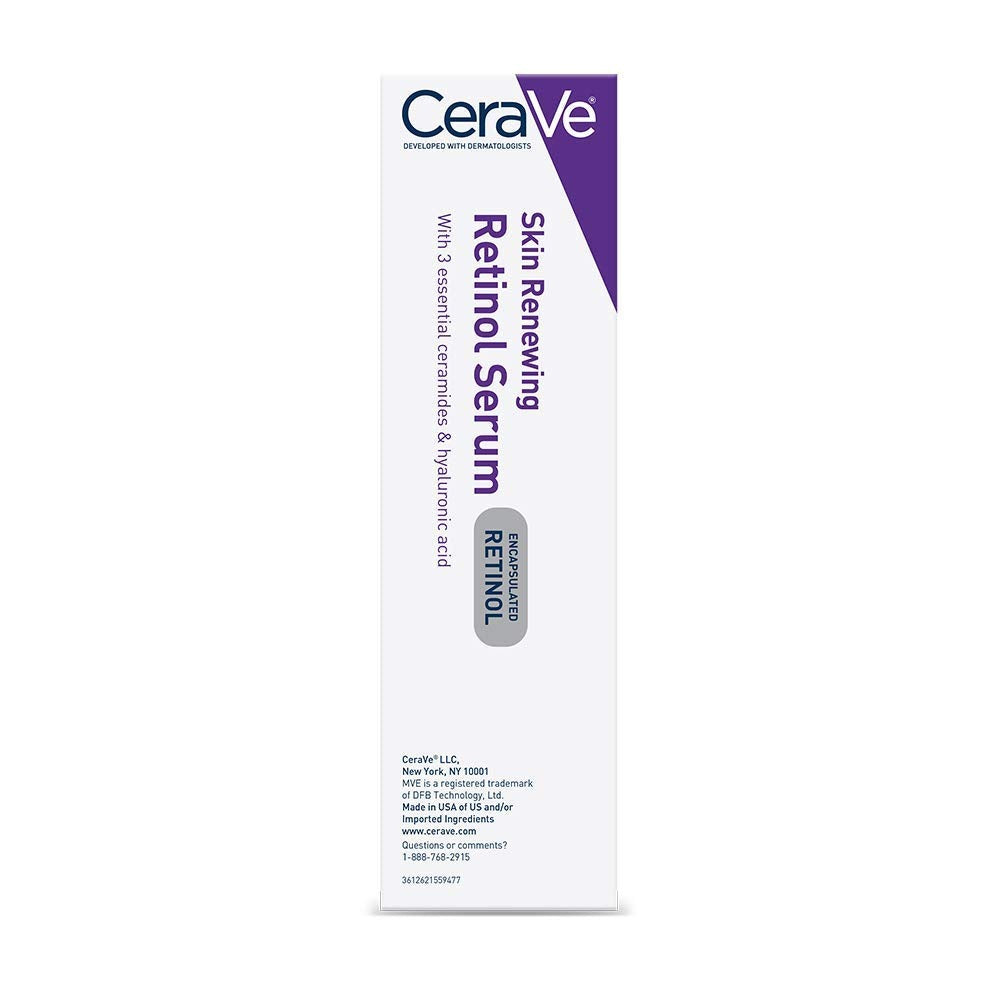 CeraVe Skin Renewing Retinol Serum – 30ml | Anti-Aging & Skin Smoothing.