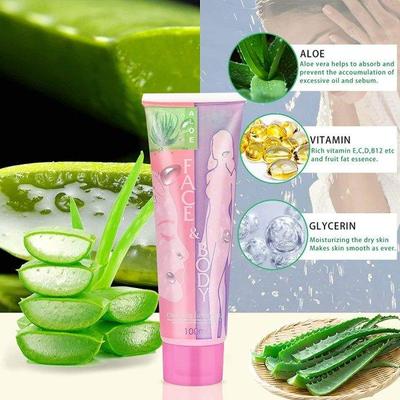 Whitening & Brightening Face & Body Scrubbing Gel – Deep Exfoliation & Glow