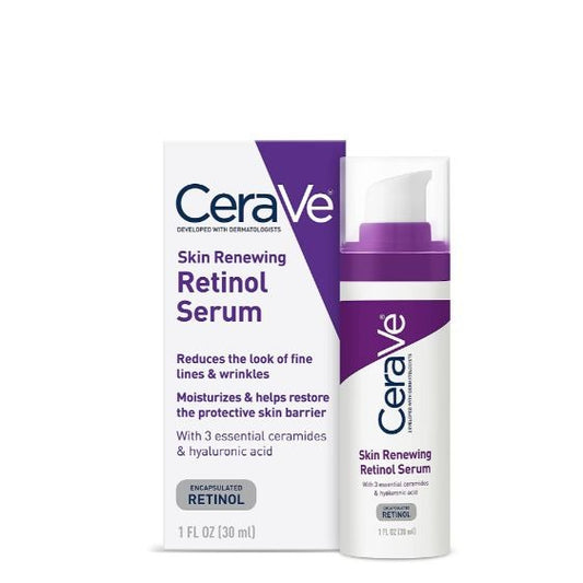 CeraVe Skin Renewing Retinol Serum – 30ml | Anti-Aging & Skin Smoothing.