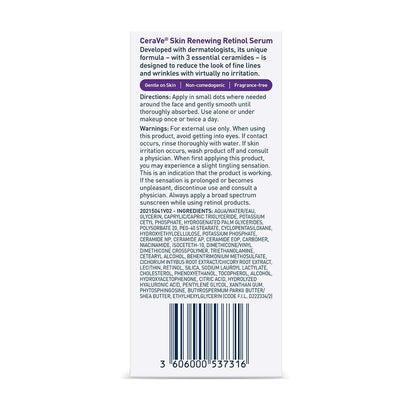 CeraVe Skin Renewing Retinol Serum – 30ml | Anti-Aging & Skin Smoothing.